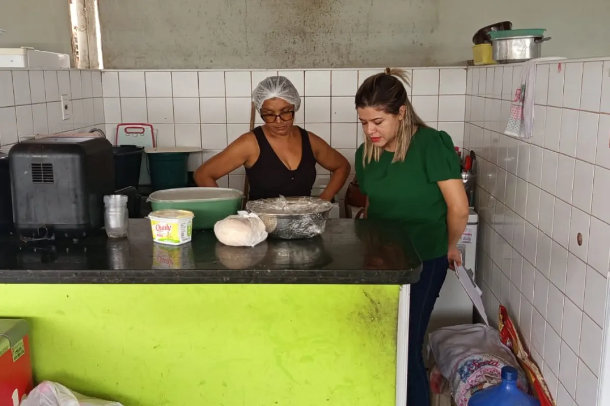 Fiscalização sanitária em estabelecimentos.